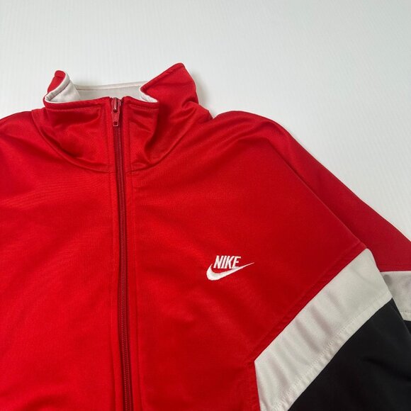 Vintage Nike Mini Logo Track Jacket L - Picture 2 of 4